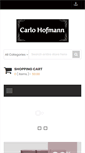 Mobile Screenshot of carlohofmann.com